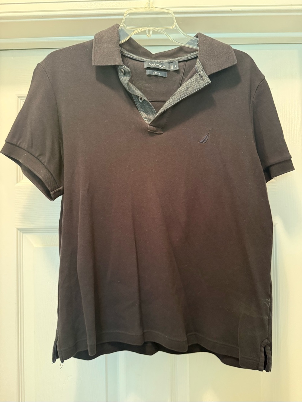 Nautica Men's Black Polo Shirt